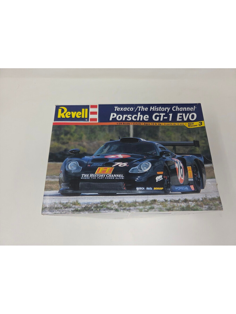 Texaco The History Channel Porsche GT-1 EVO Revell 1:24 Model Kit 85-2177 Unbilt